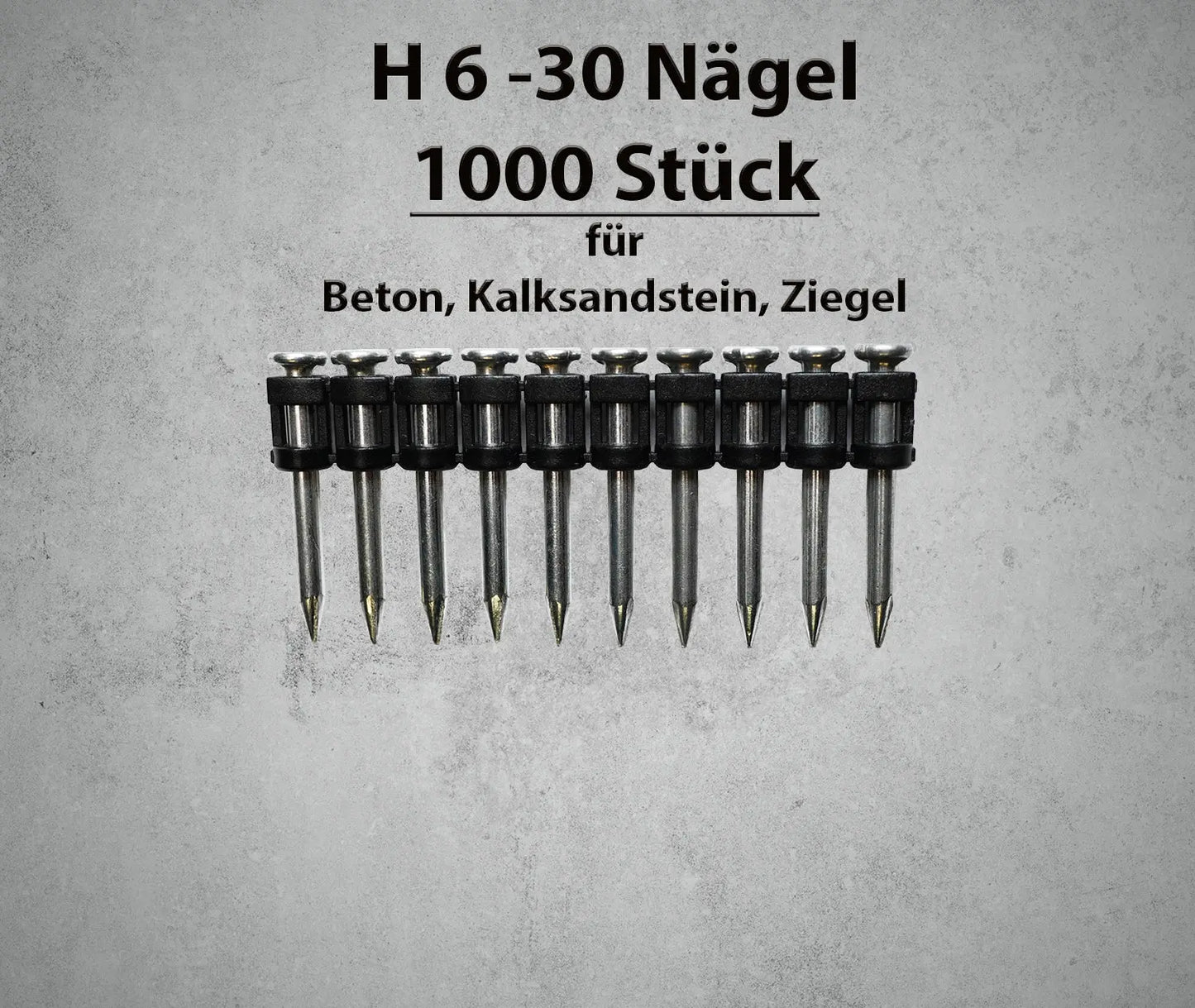 Betonnägel 1000 Stück WS-Werkzeughandel