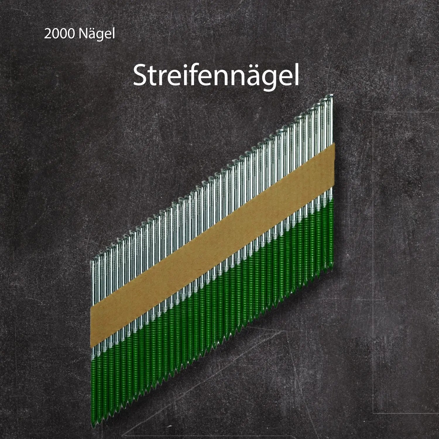 2000 Streifennägel 34° für Druckluftnagler