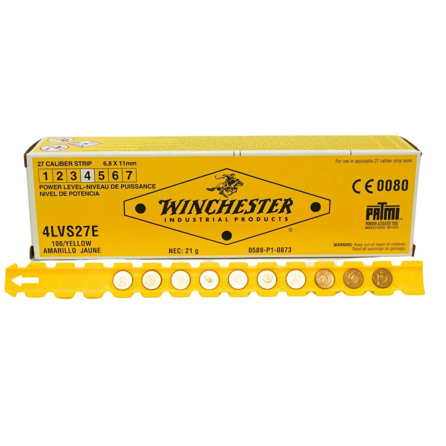 Kartuschen Winchester_Gelb